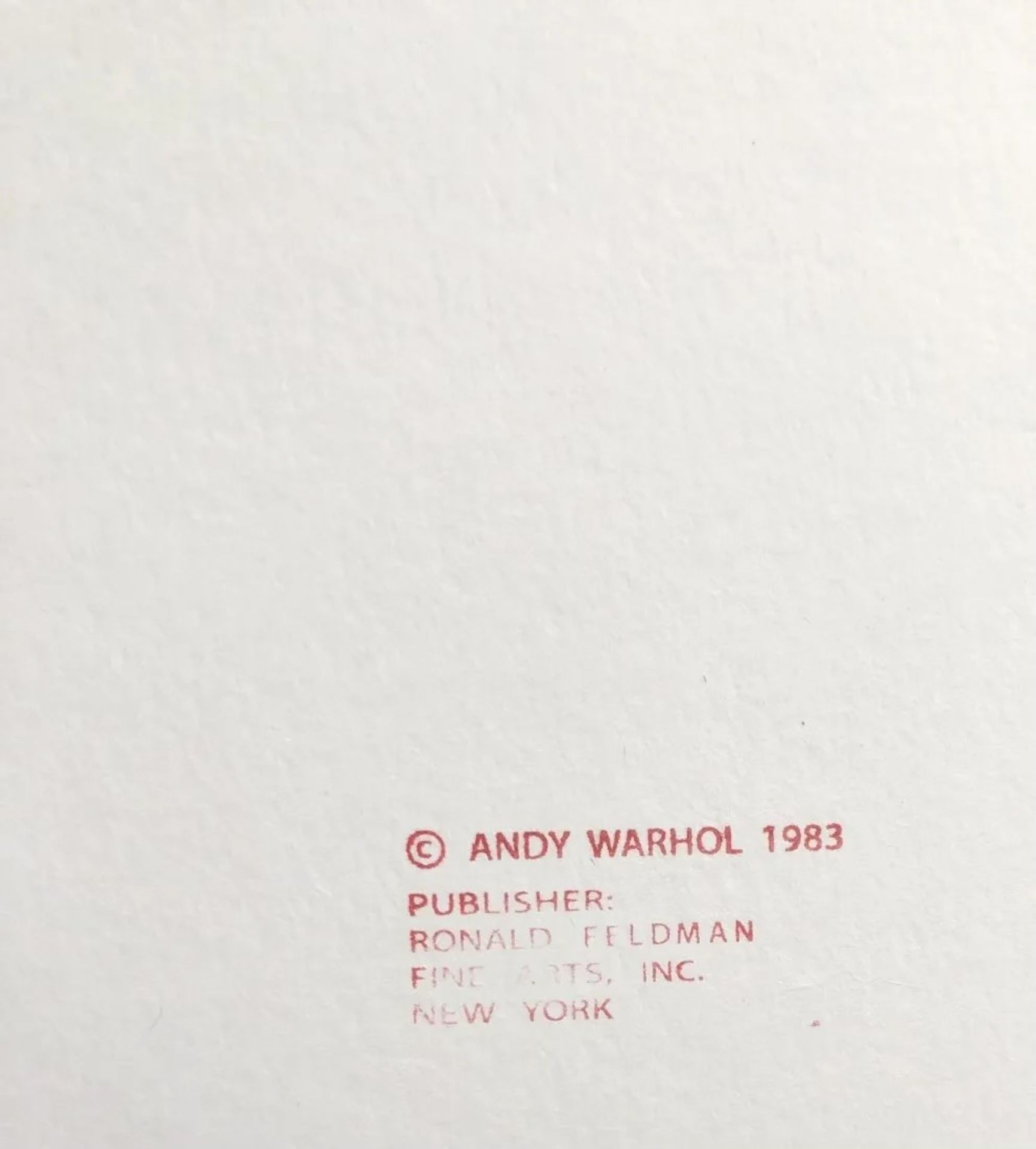 After Andy Warhol san Francisco Silverspot Screenprint - Bild 8 aus 8