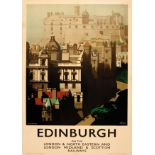 Edinburgh Travel Poster
