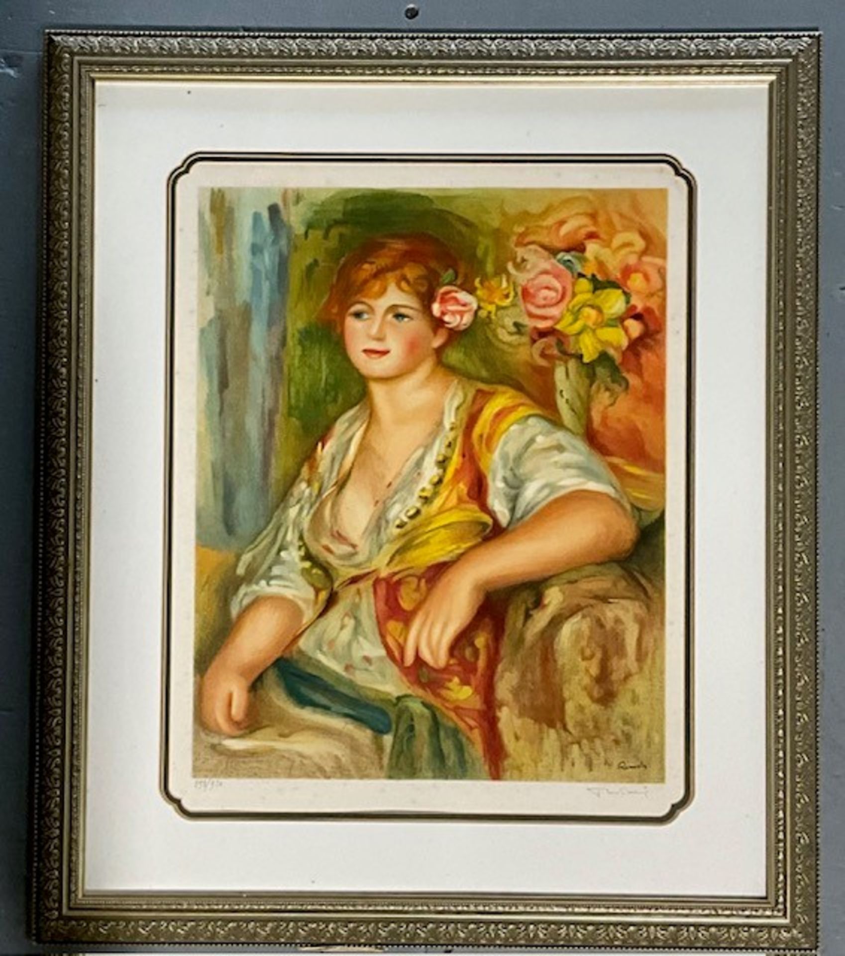 RENOIR LITHOGRAPH PENCIL SIGNED AND NUMBERED - Image 2 of 6