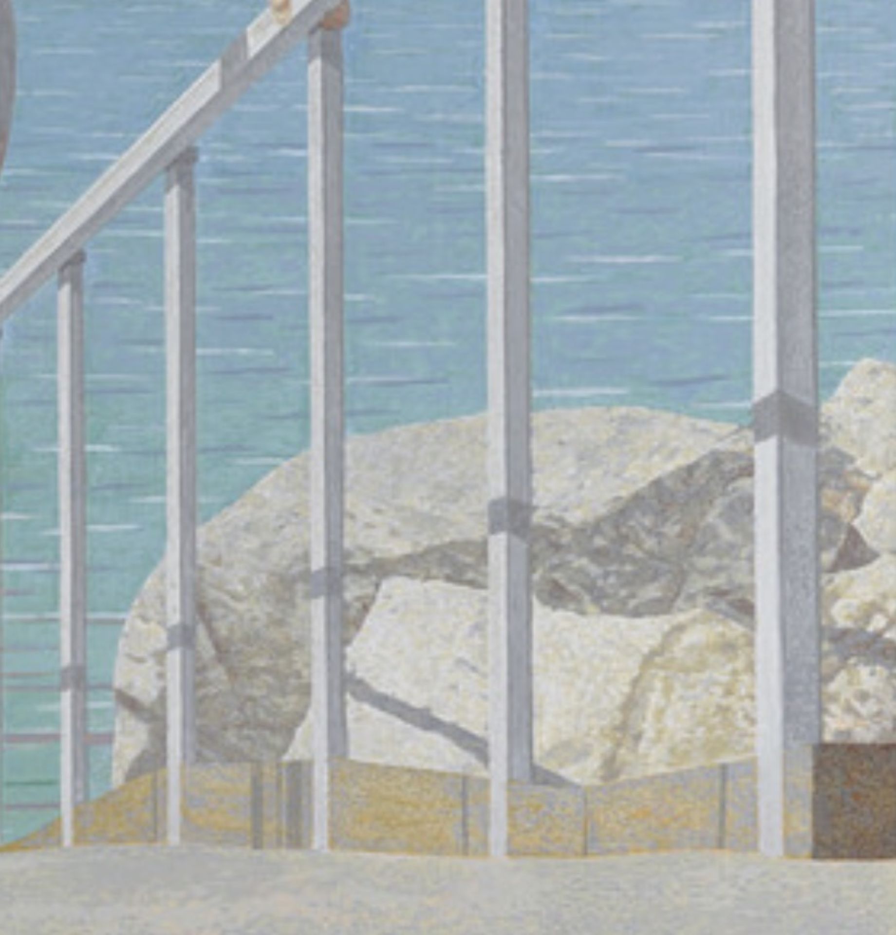 Alex Colville "A Woman on a Ramp, 2006" Offset Lithograph - Image 6 of 6