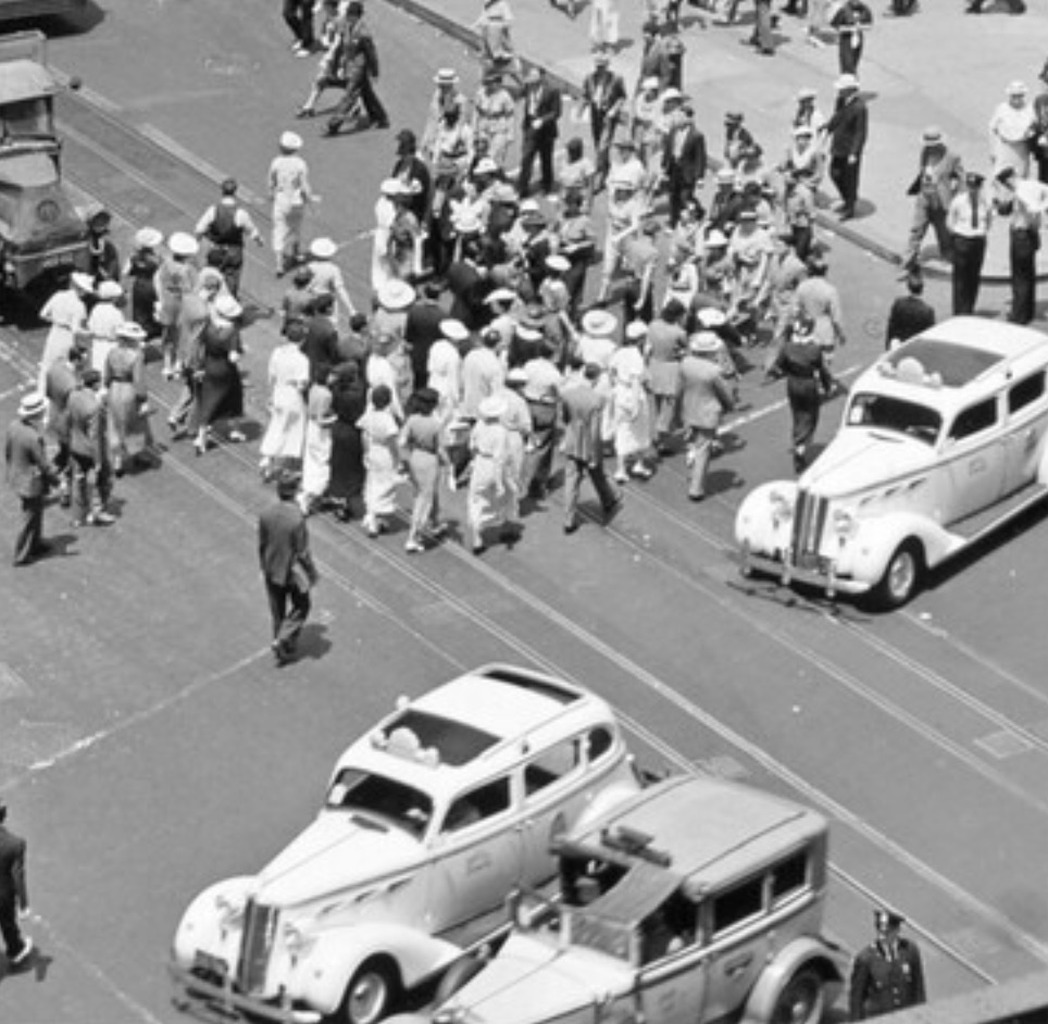 Berence Abbott "Herald Square, 34th and Broadway, Manhattan" Print - Image 5 of 5