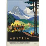 Austria Travel Poster