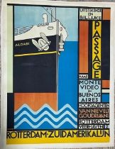 William Hendrik Gispen Aldabi Rotterdam Poster