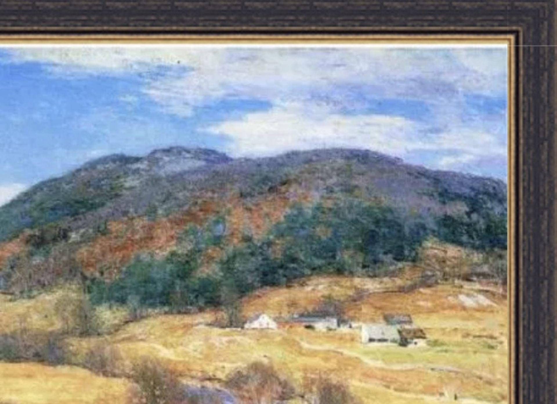 Willard Leroy Metcalf "Indian Summer, Vermont, 1922" Oil Painting, After - Bild 2 aus 5