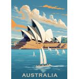 Australia Travel Poster