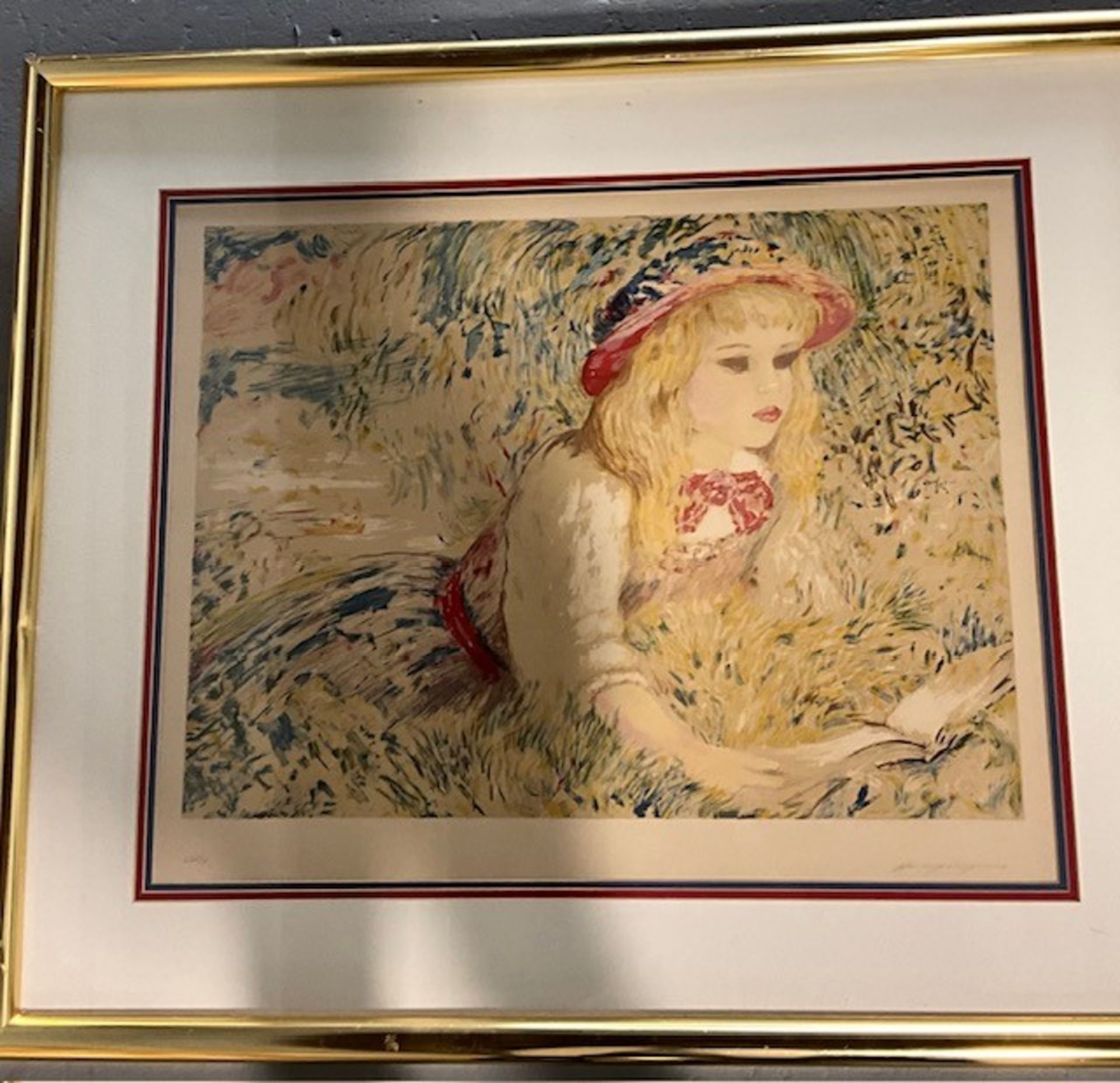 RENOIR LITHOGRAPH PENCIL SIGNED AND NUMBERED - Image 4 of 5