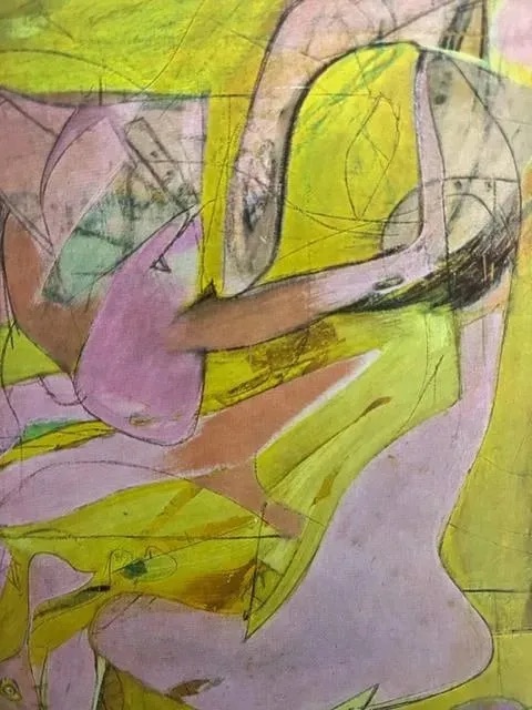 Willem de Kooning "Pink Angels" Print - Image 2 of 6