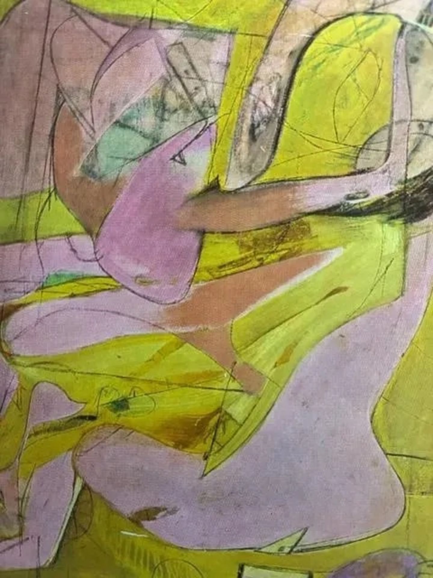 Willem de Kooning "Pink Angels" Print - Bild 6 aus 6
