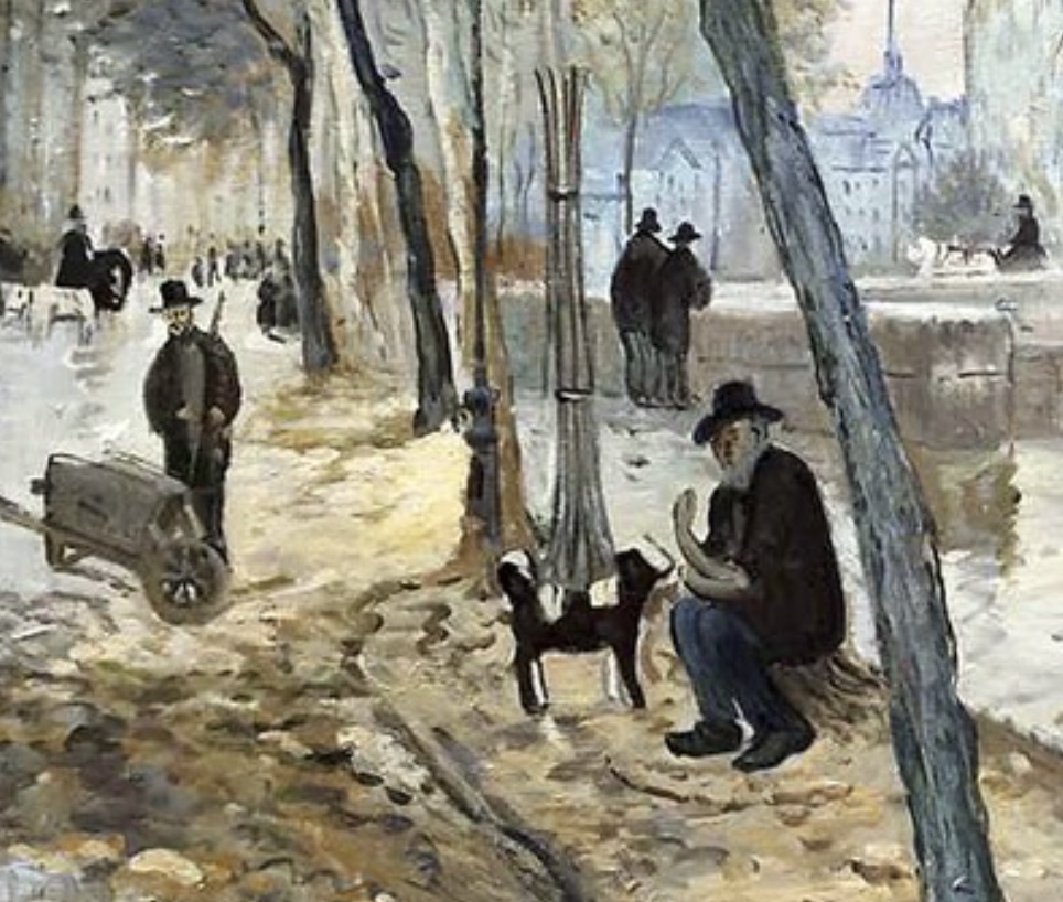 Jean Francois Raffaelli "Notre Dame de Paris" Oil Painting, After - Image 3 of 6