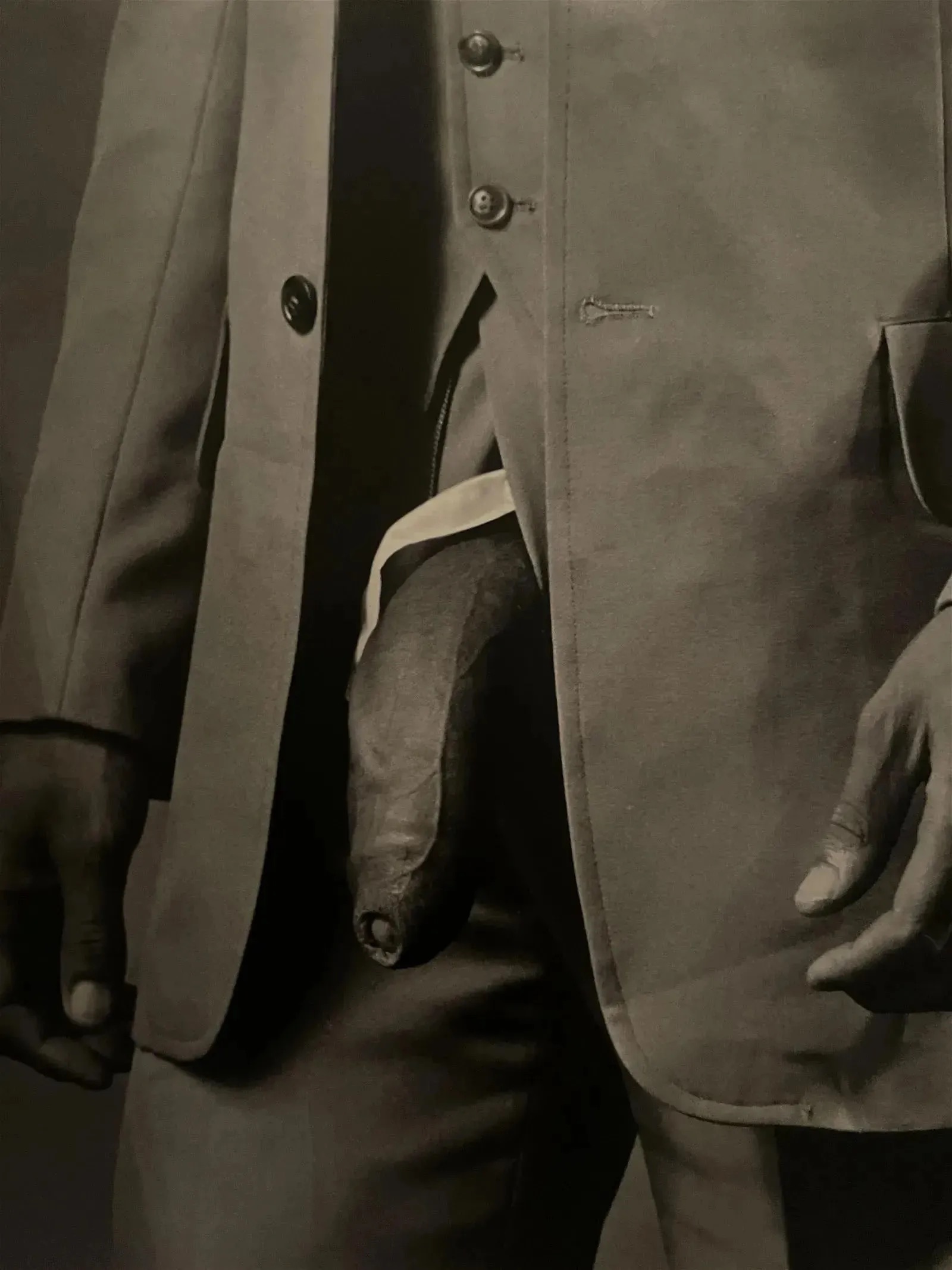 Robert Mapplethorpe "Man in Polyester Suit, 1980s" Print - Image 2 of 2