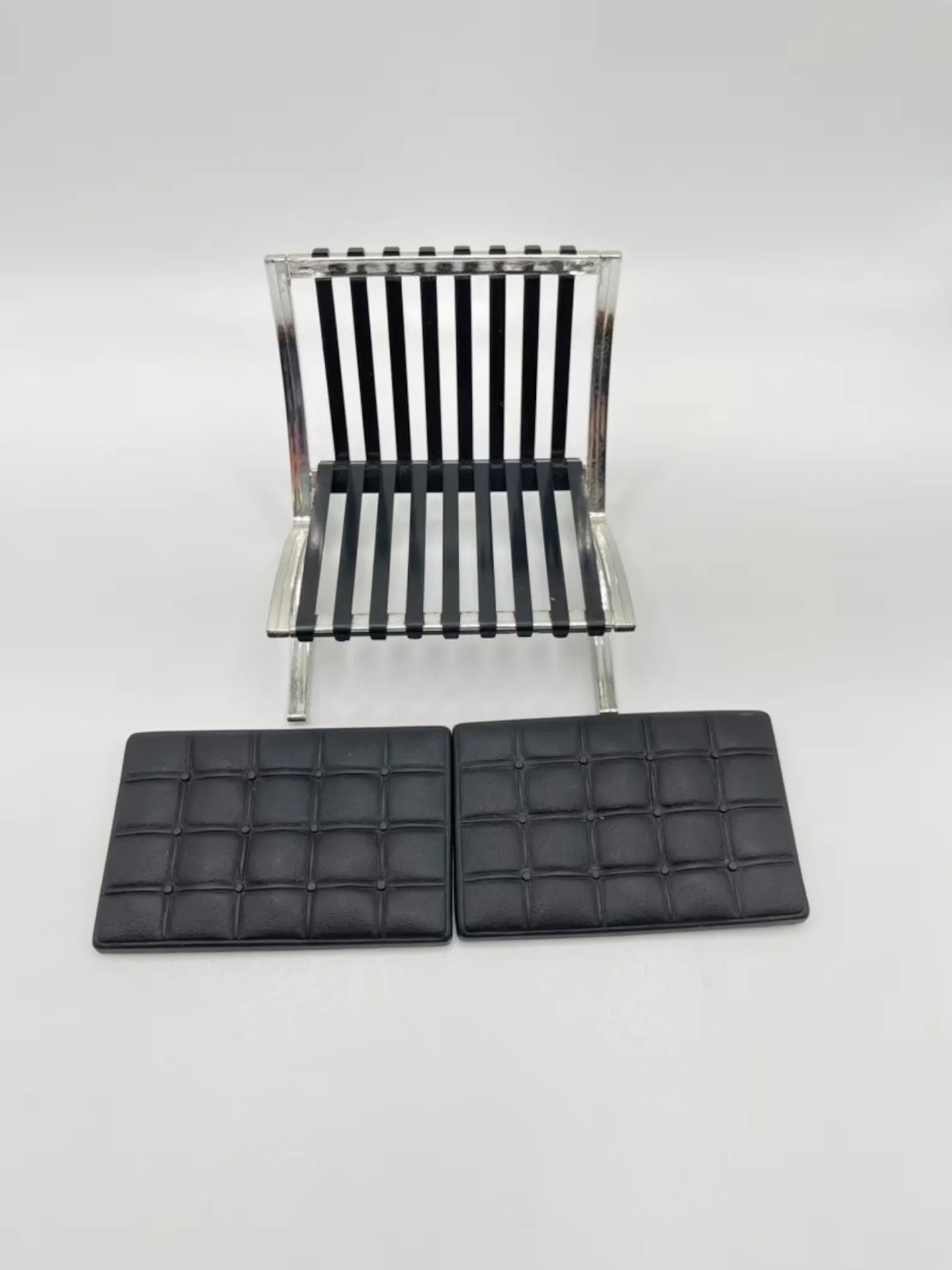 Barcelona Chair Desk Display Model - Image 5 of 5