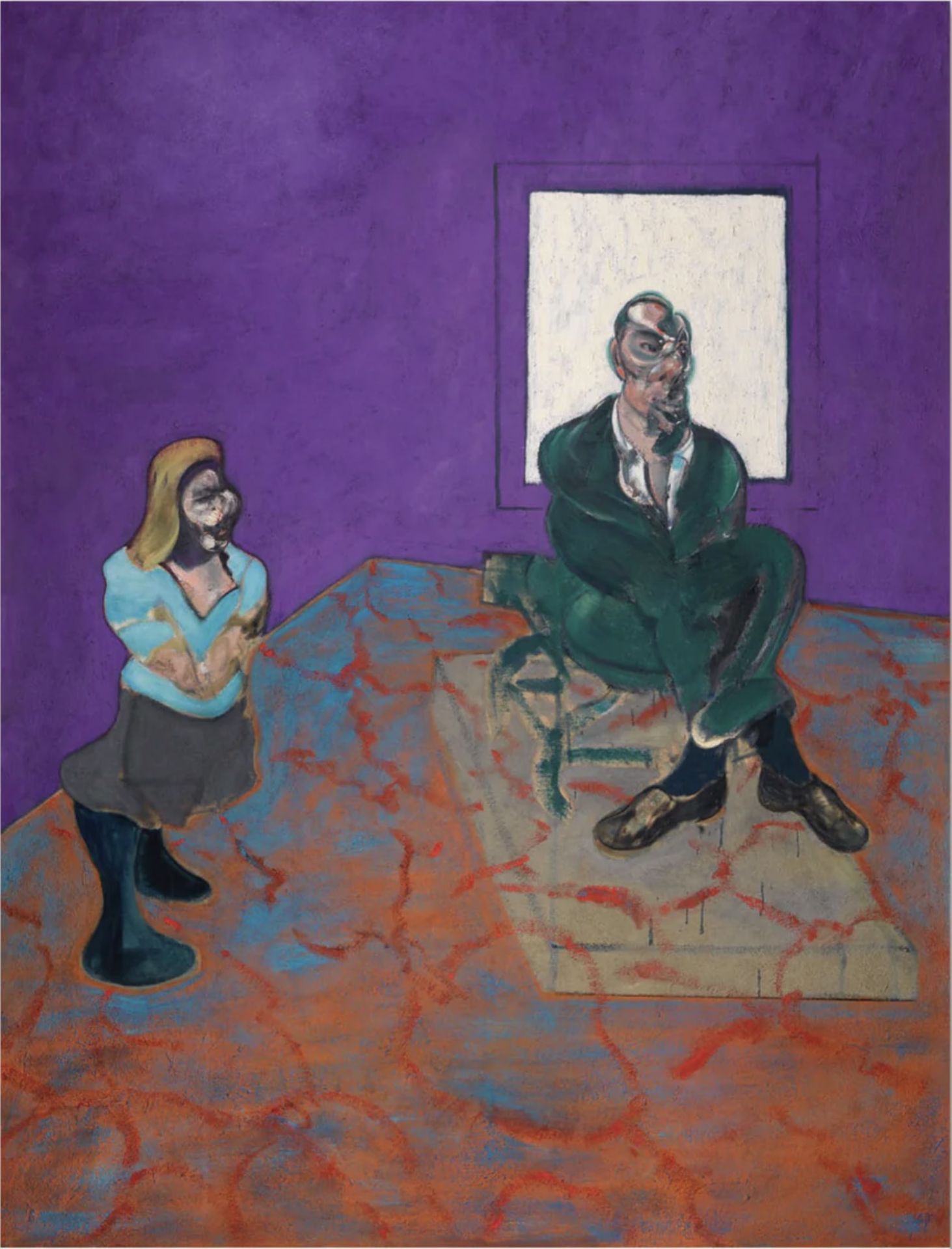 Francis Bacon "Man and Child, 1963" Print