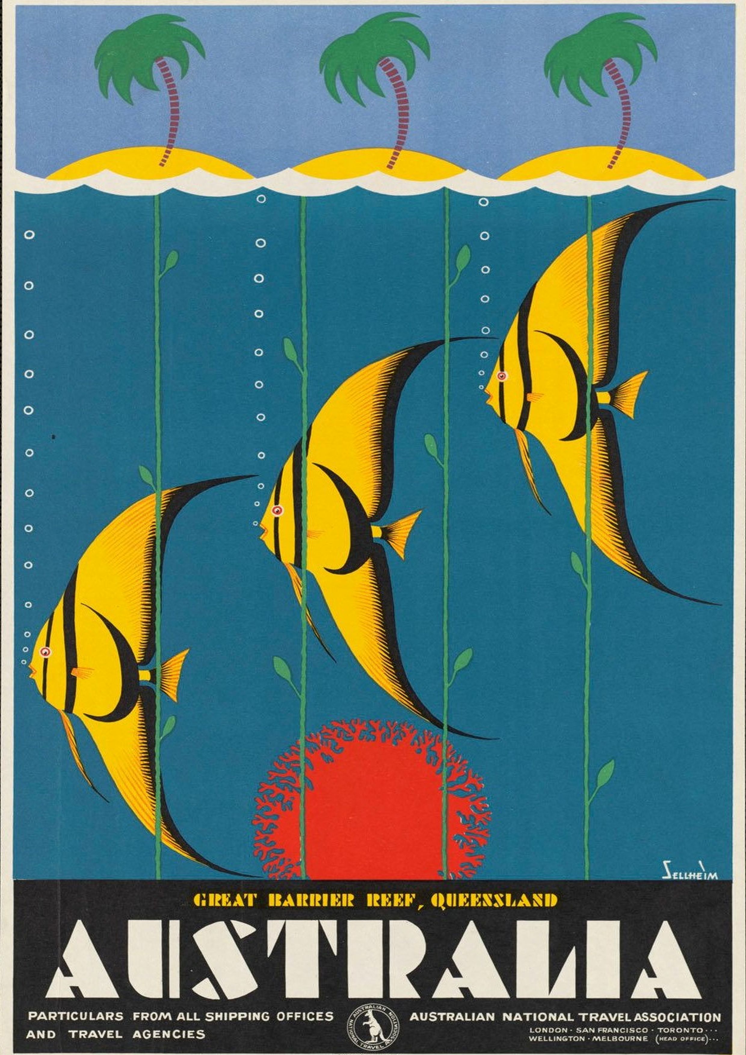 Australia Travel Poster - Image 2 of 2