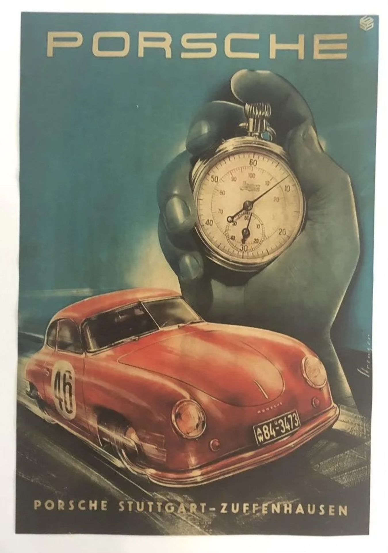 Porsche Stuttgart-Zuffenhausen Poster