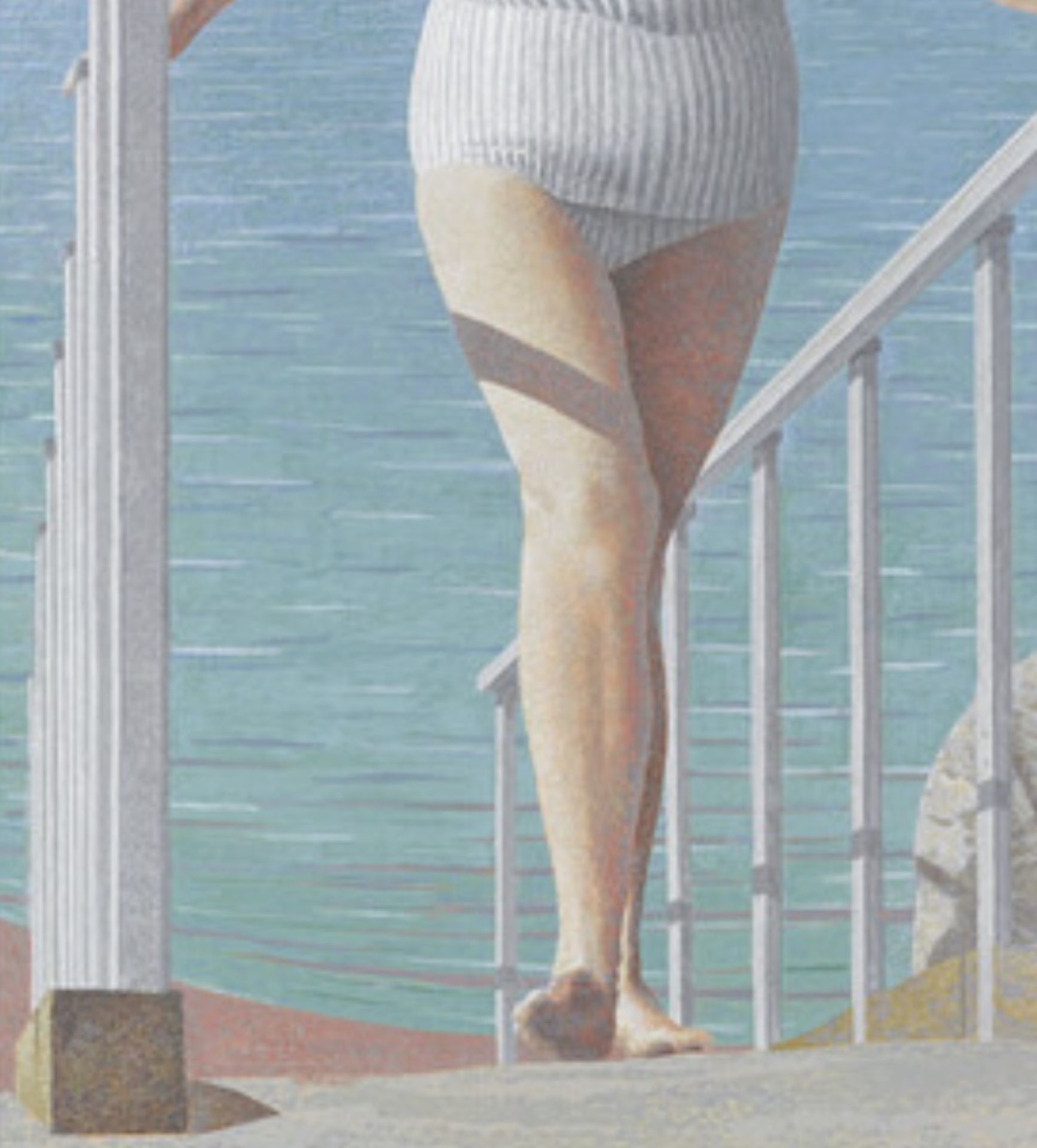 Alex Colville "A Woman on a Ramp, 2006" Offset Lithograph - Image 5 of 6