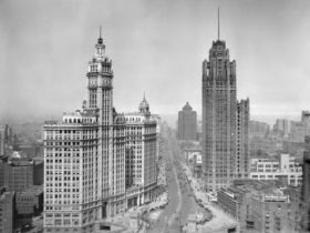 Michigan Ave, Chicago, 1925 Photo Print