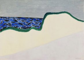 Milton Avery "Dunes and Sea II, 1960" Offset Lithograph