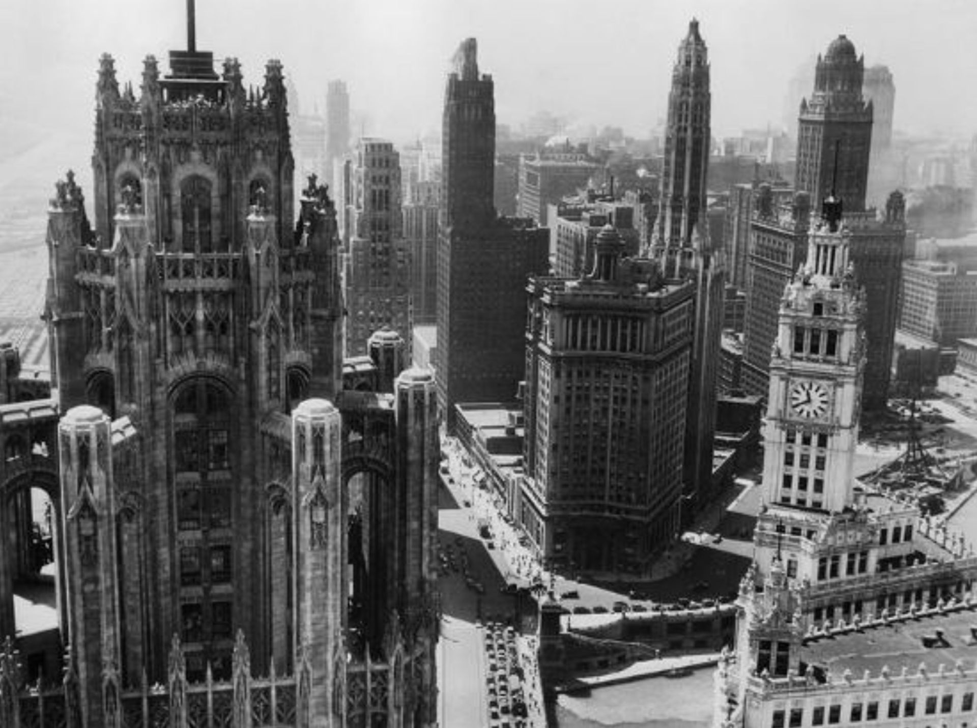 Otto Bettmann "Chicago Skyscrapers, Early 1900s" Photo Print