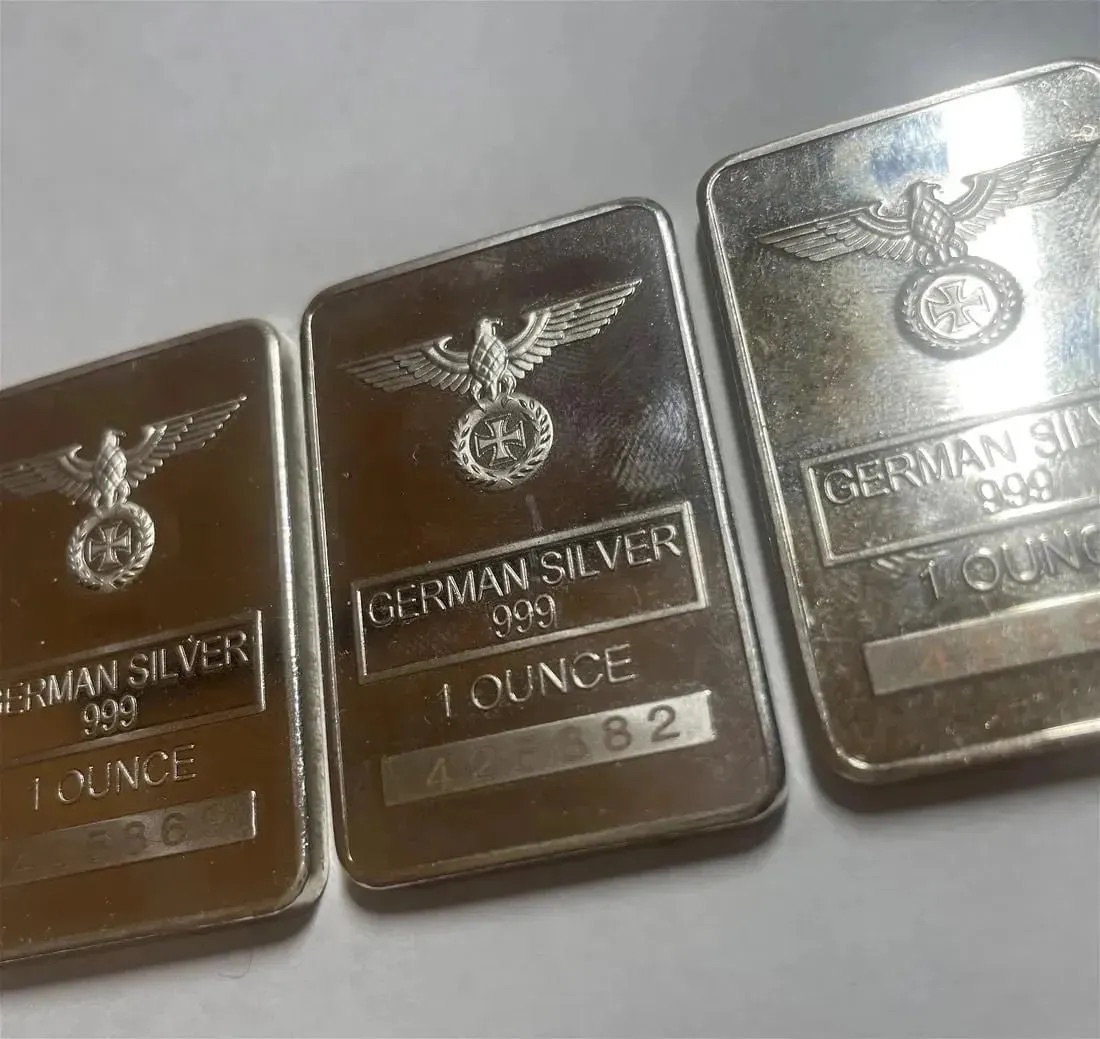 Deutsche Reichsbank Silver Bars (3) - Image 3 of 4