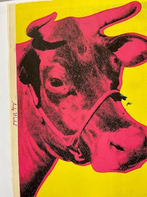 ANDY WARHOL COW WALLPAPER POSTER - Image 3 of 5