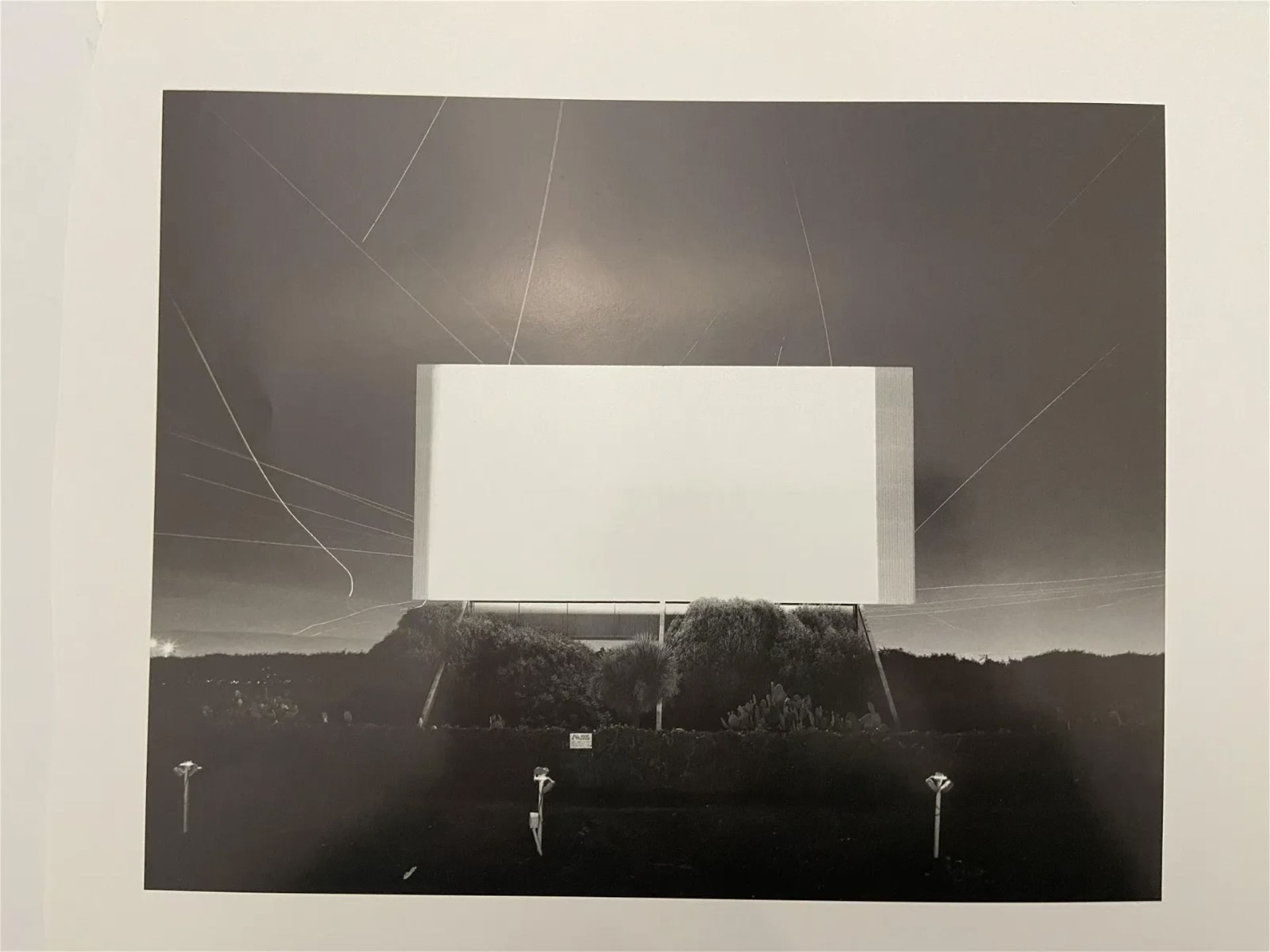 Hiroshi Sugimoto Union City 1993 Drive In Print