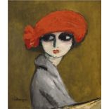 Kees Van Dongen "The Corn Poppy, 1919" Offset Lithograph