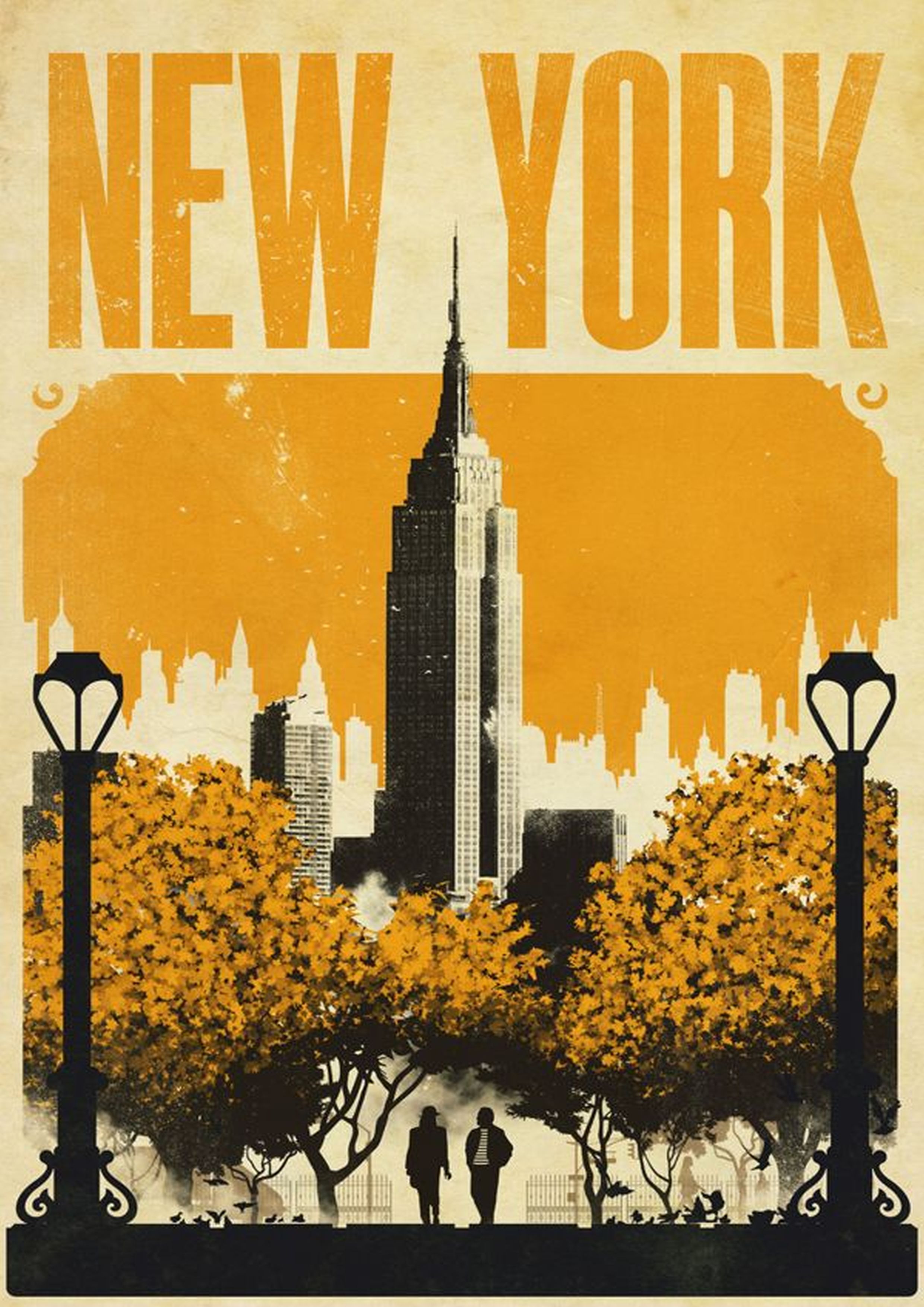 New York City, New York Travel Poster