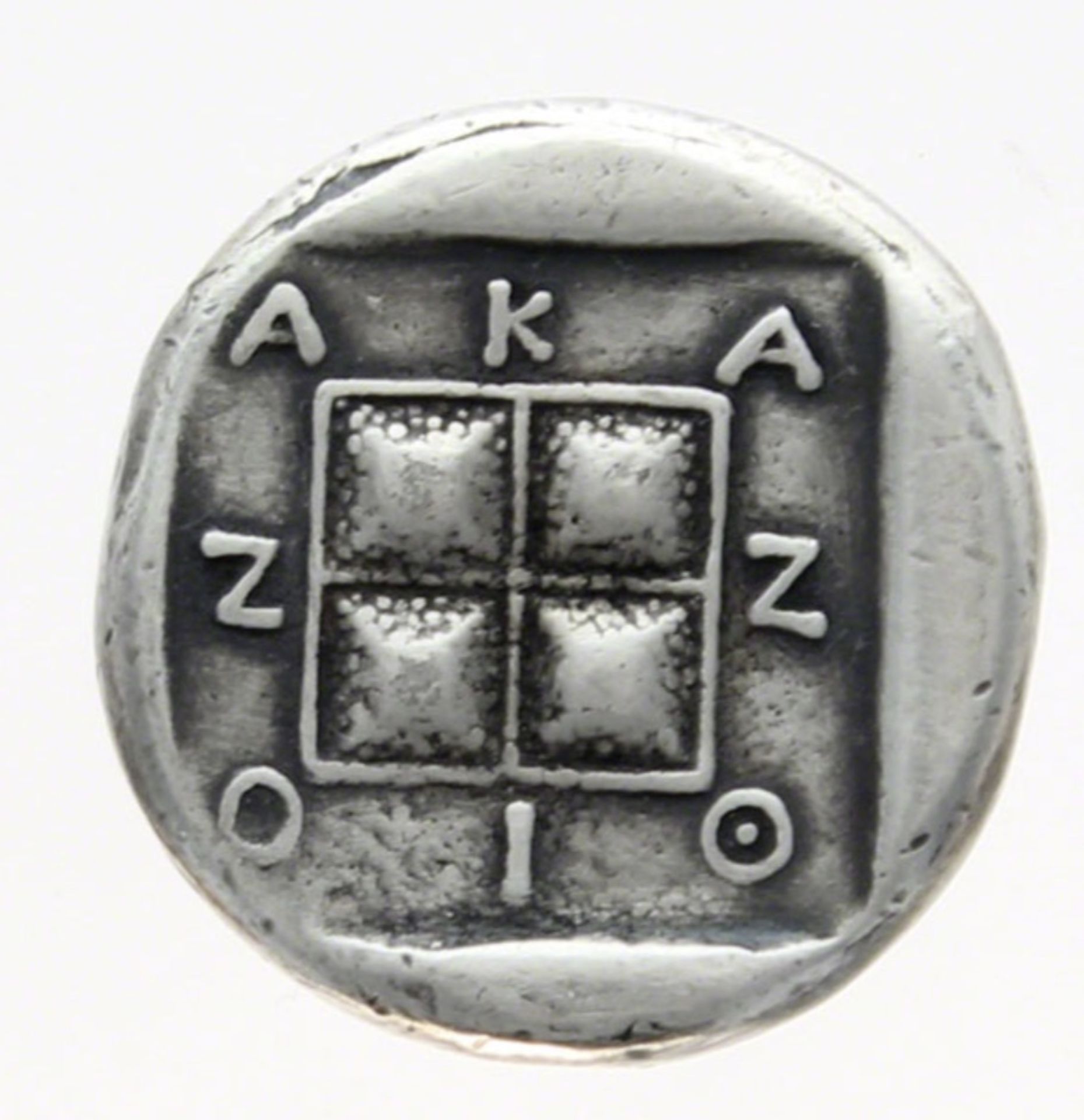 Macedonia Acanthus AR Stater Coin - Bild 2 aus 2