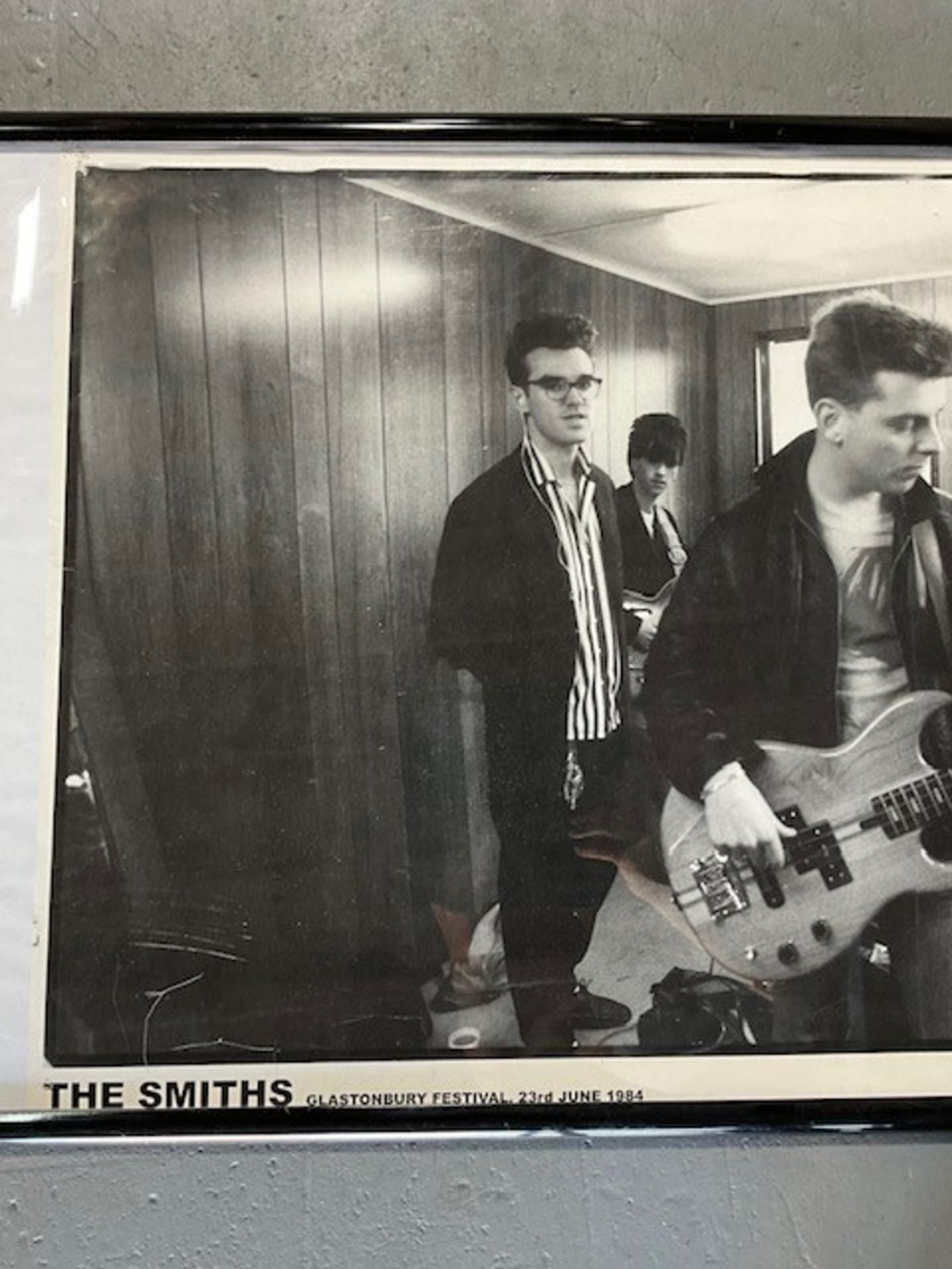 THE SMITHS GLASTONBURY FESTIVAL POSTER - Bild 3 aus 6