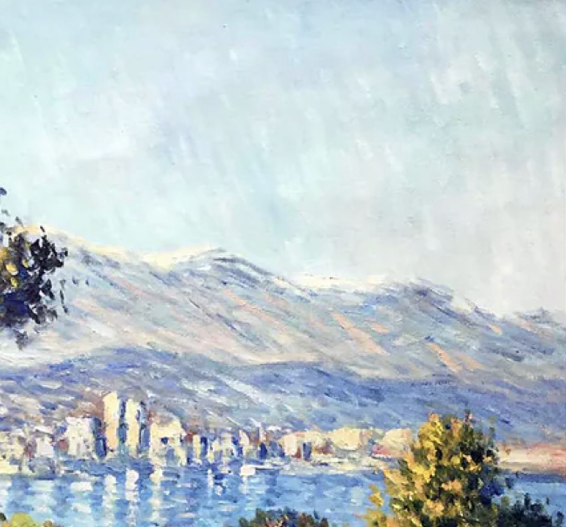Claude Monet "Antibes, 1888" Oil Painting, After - Image 4 of 6