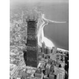 John Hancock Building During Construction Photo Print