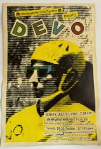 Devo Concert Poster