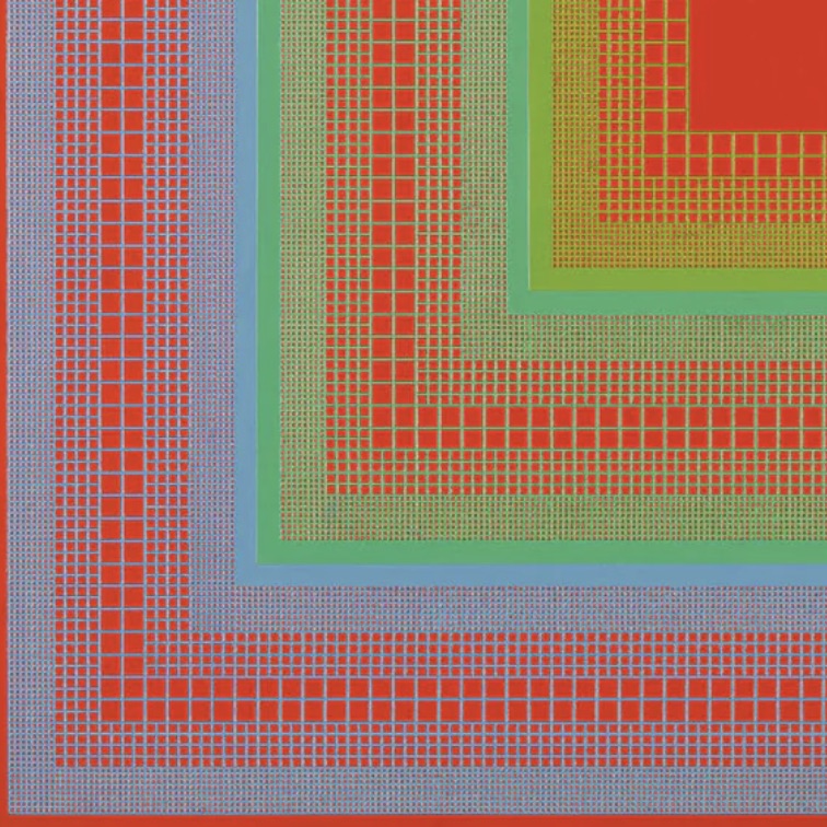 Richard Anuszkiewicz "Sunglow, 1968" Offset Lithograph - Image 4 of 5