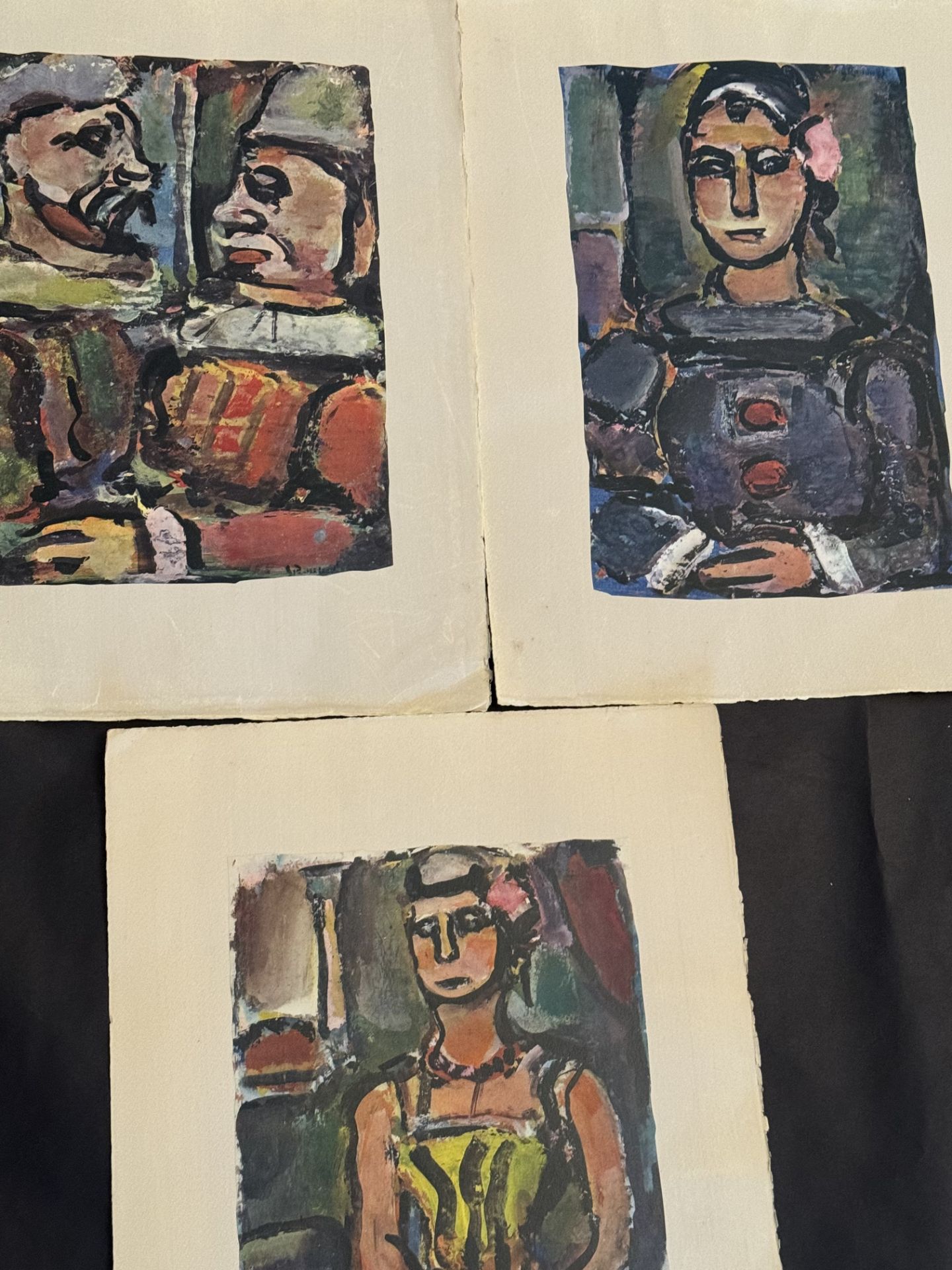 Georges Roualt lithographs lot of 3 - Image 2 of 2