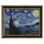 Vincent Van Gogh "Starry Night, 1889" Oil Painting, After