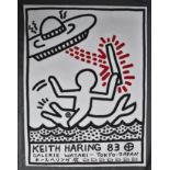 Keith Haring, Exhibition Poster for Galerie Watari