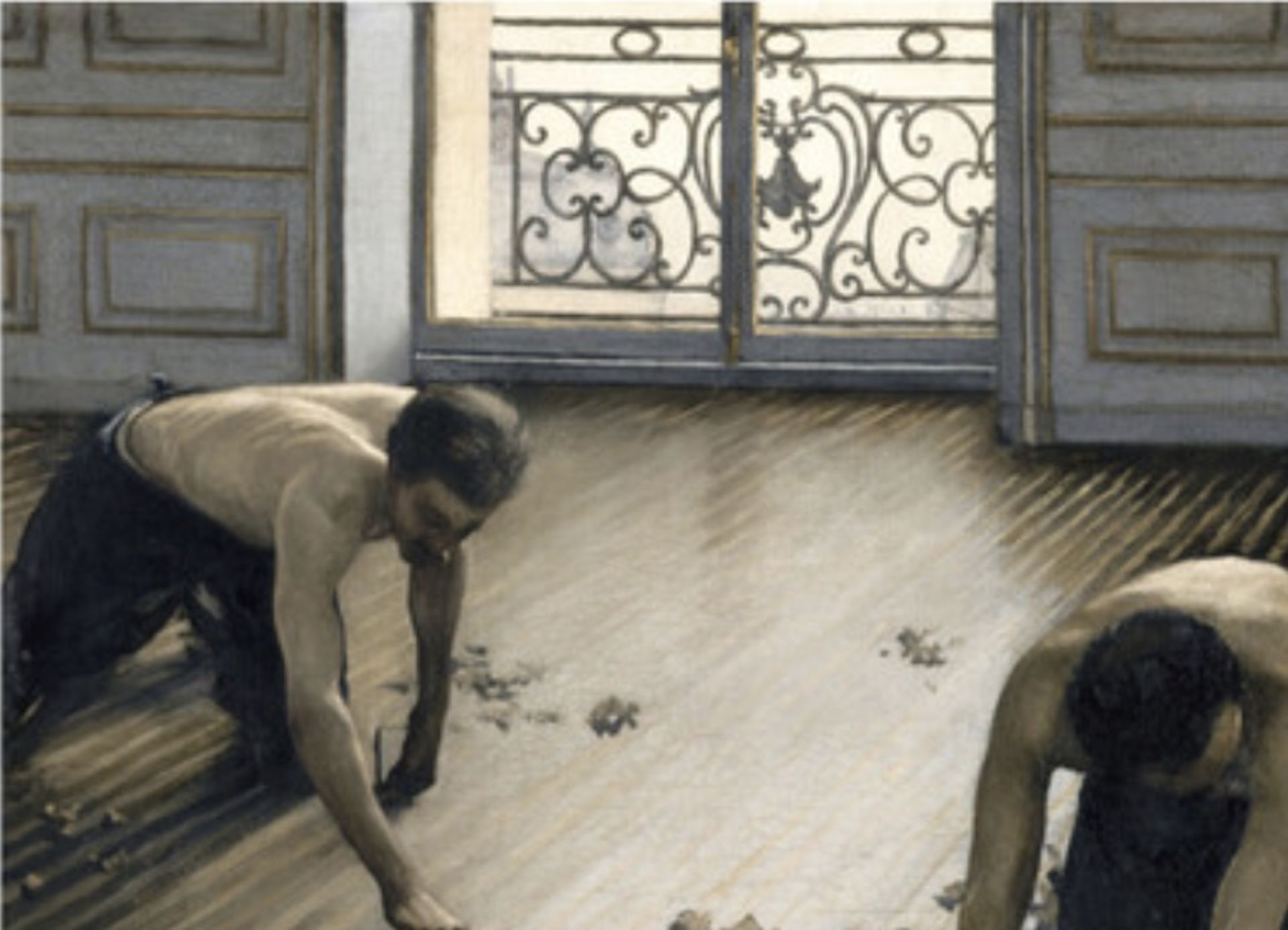 Gustave Caillebotte "The Floor Scrapers, 1875" Print - Bild 2 aus 2