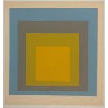 Josef Albers - Homage to the Square Silkscreen 1968