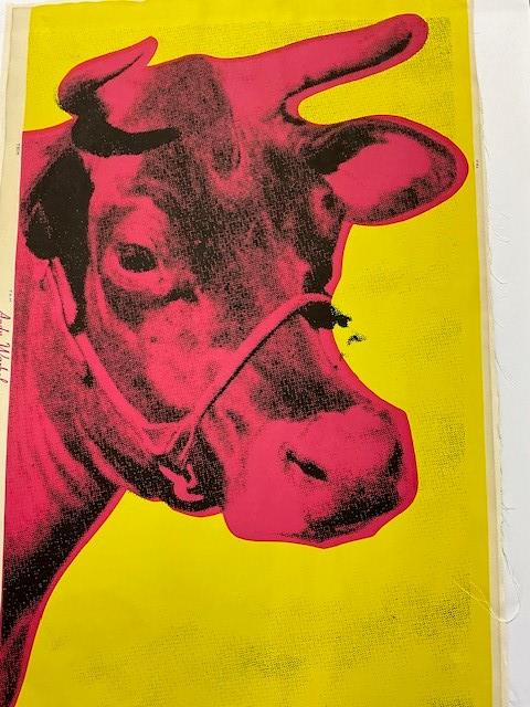 ANDY WARHOL COW WALLPAPER POSTER - Image 4 of 5