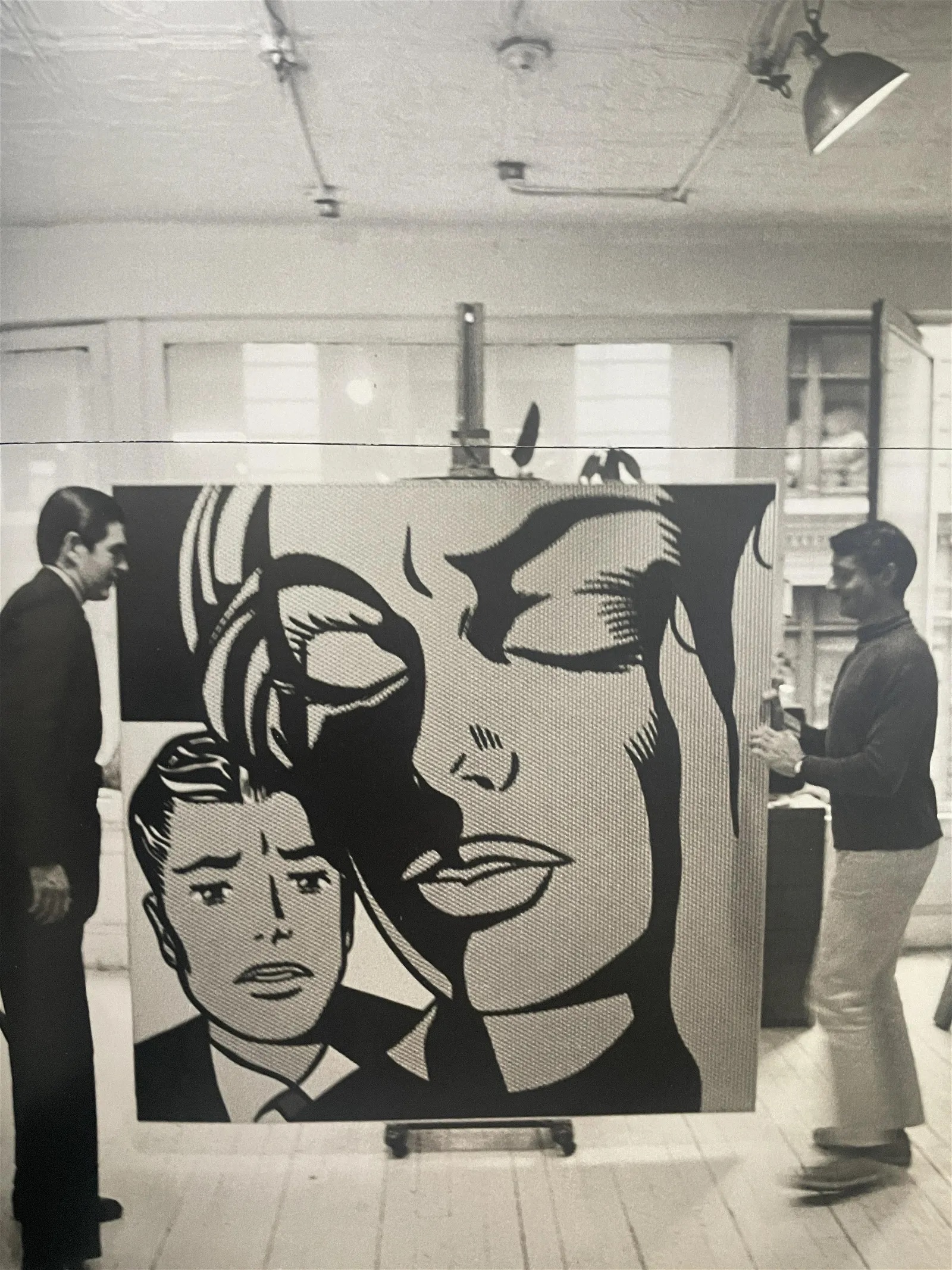 Dennis Hopper "Roy Lichtensteins Studio" Print