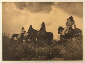 Edward Curtis - Apache Before the Storm, 1906