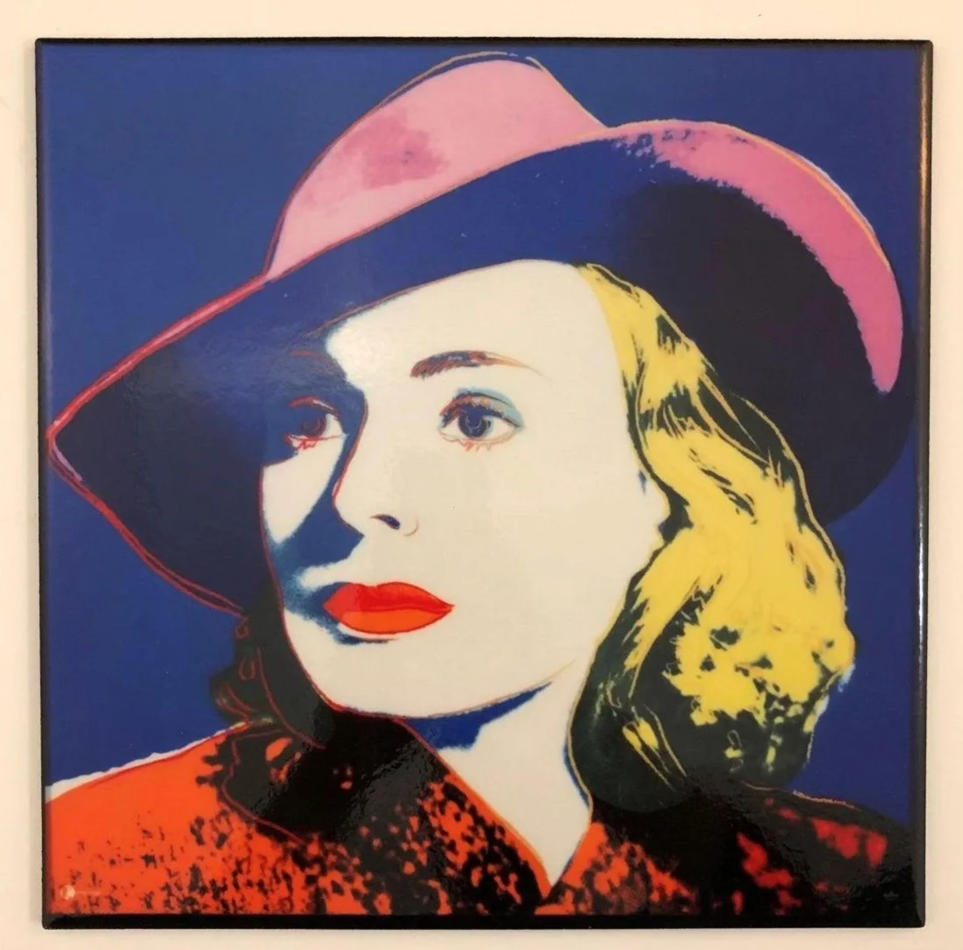 Andy Warhol Rosenthal Art Ceramic Tile