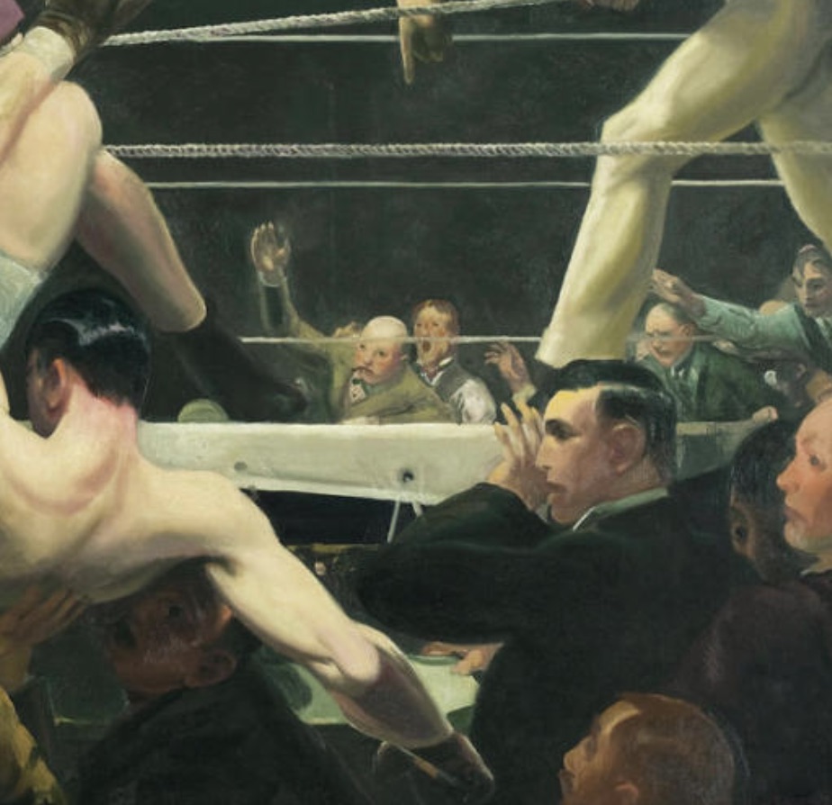 George Bellows "Dempsey and Firpo, 1924" Print - Image 5 of 6