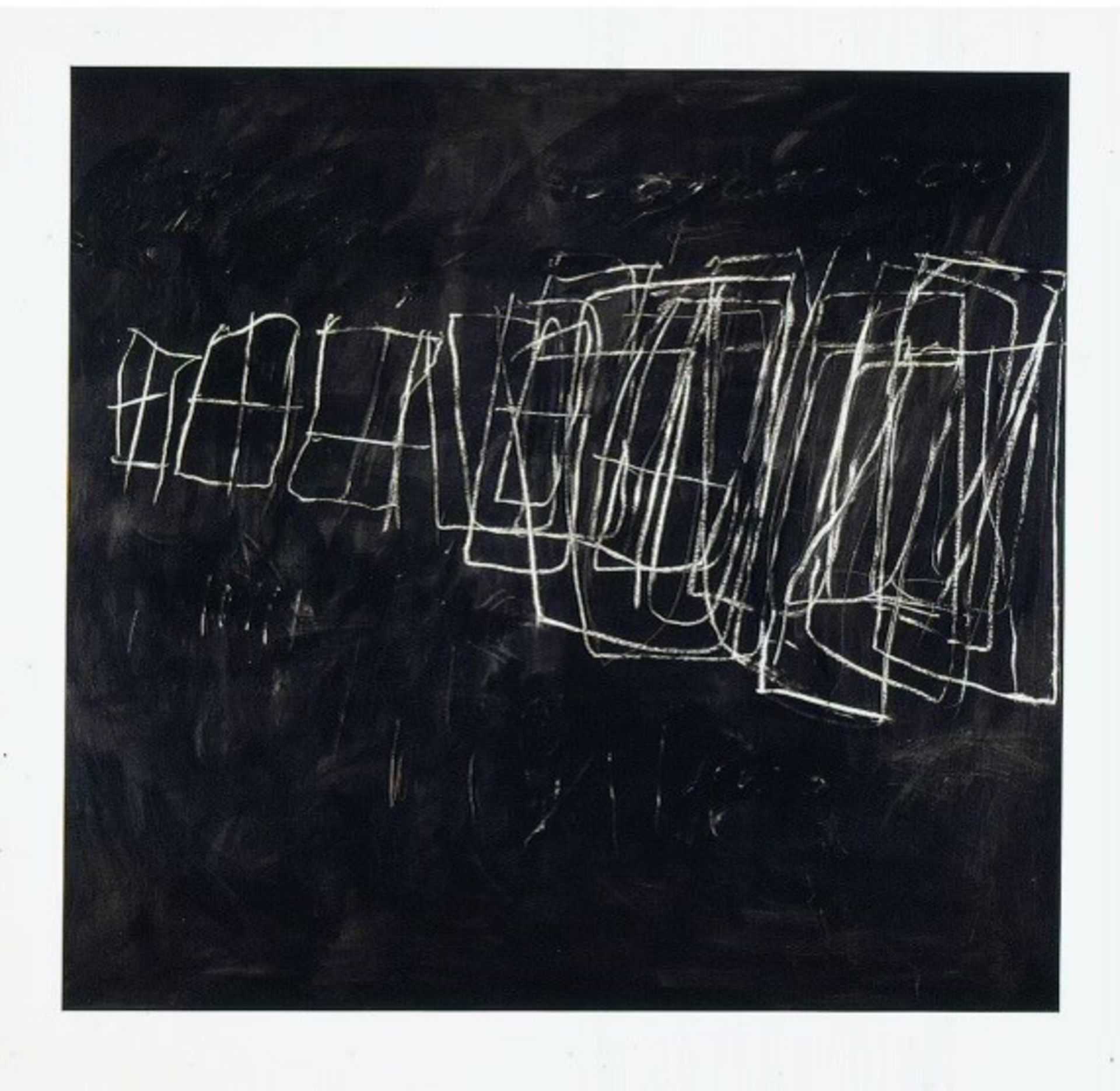 Cy Twombly Cologne 1980 offset lithograph