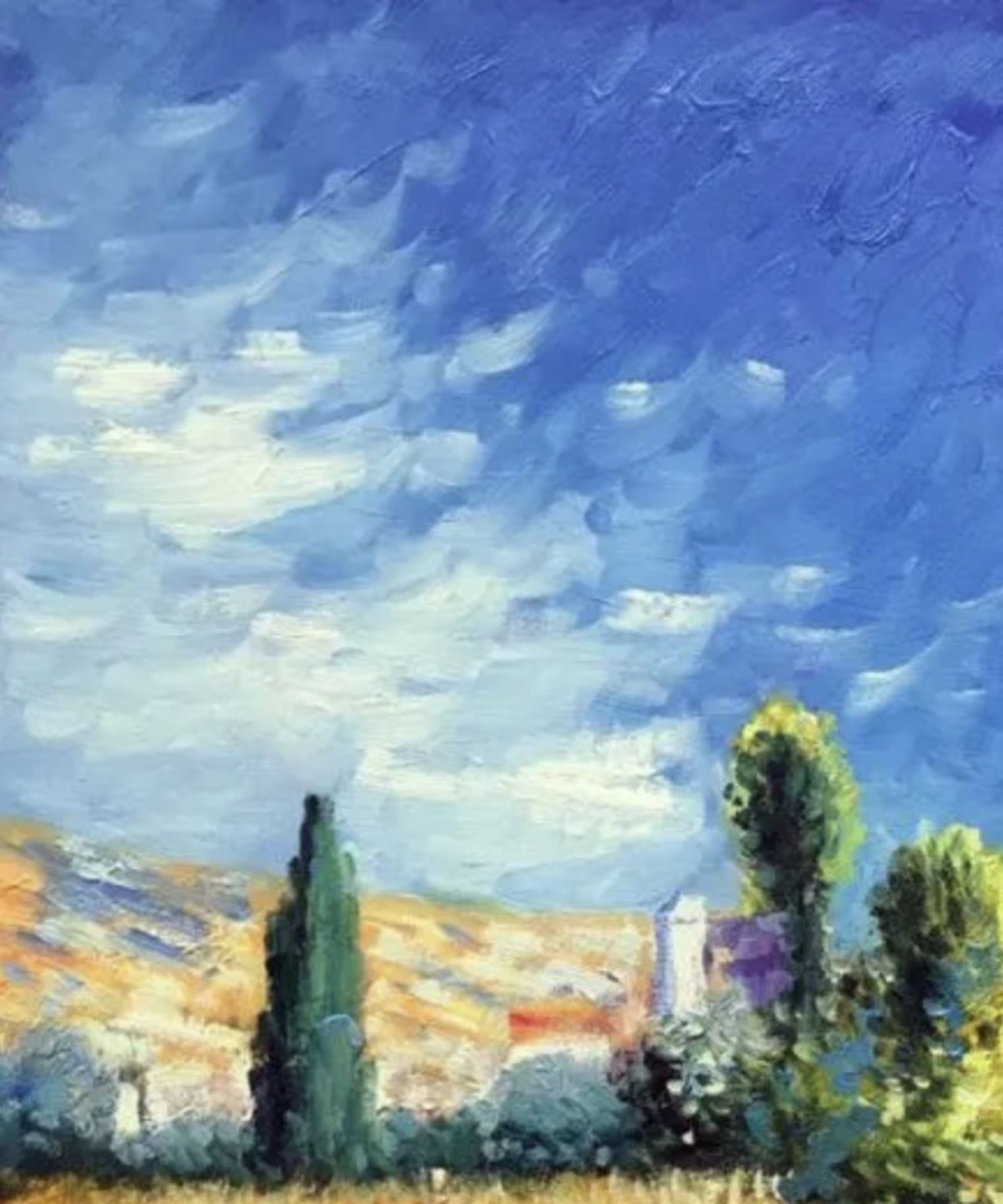 Claude Monet "Landscape on the Ile Saint Martin, 1881" Oil Painting, After - Bild 2 aus 5