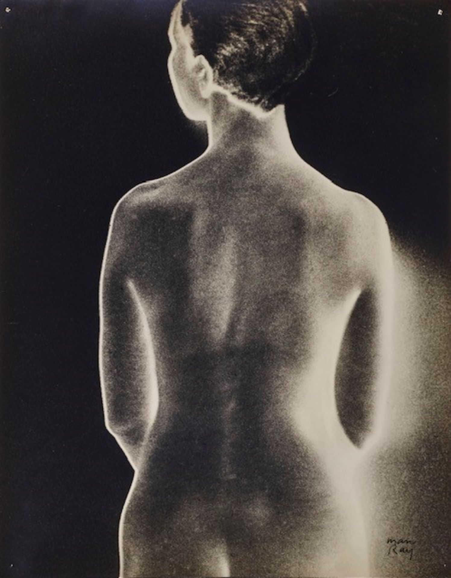 MAN RAY Untitled (solarized Nude, Paris) 1929