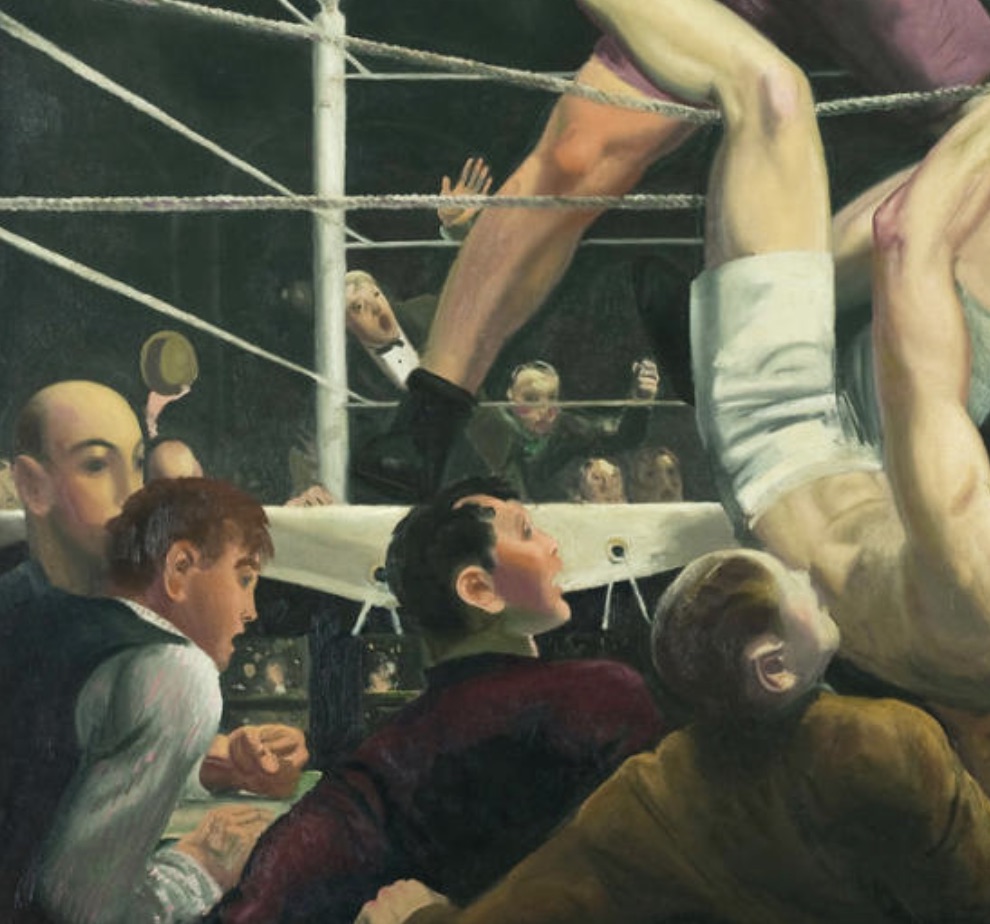 George Bellows "Dempsey and Firpo, 1924" Print - Image 4 of 6