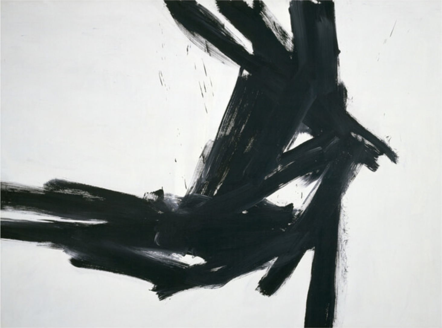 Franz Kline "Corinthian II, 1961" Offset Lithograph