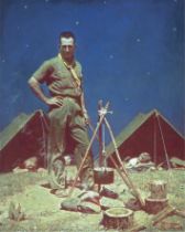 Norman Rockwell "The Scoutmaster, 1956" Offset Lithograph