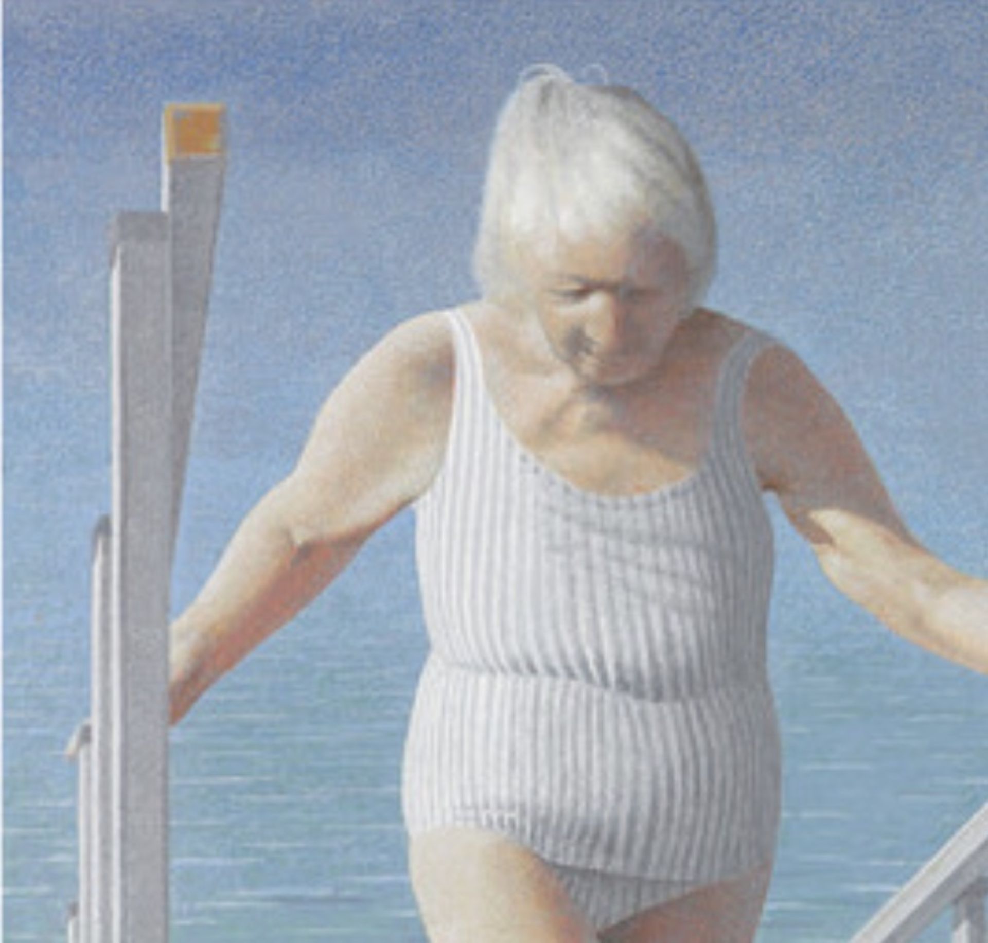 Alex Colville "A Woman on a Ramp, 2006" Offset Lithograph - Bild 3 aus 6
